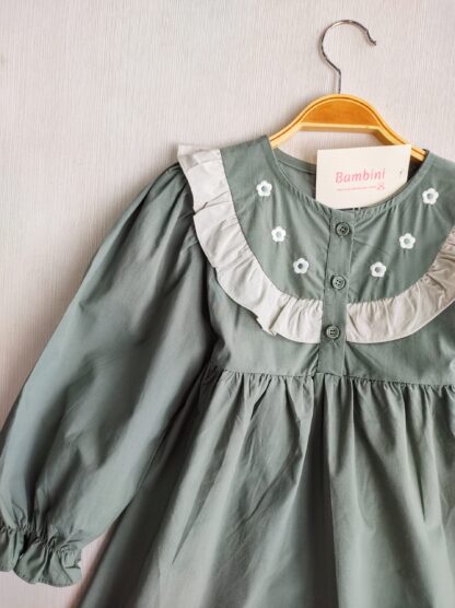 Vestido green dress