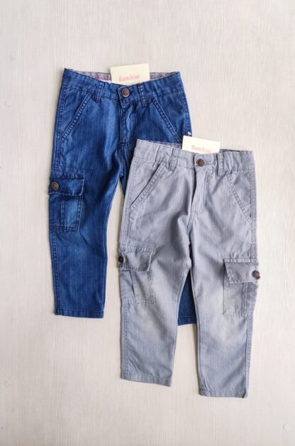 Jean cargo stripes - Imagen 2
