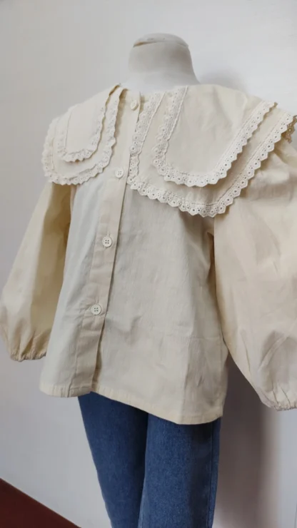 Camisa doblle cuello - Imagen 2