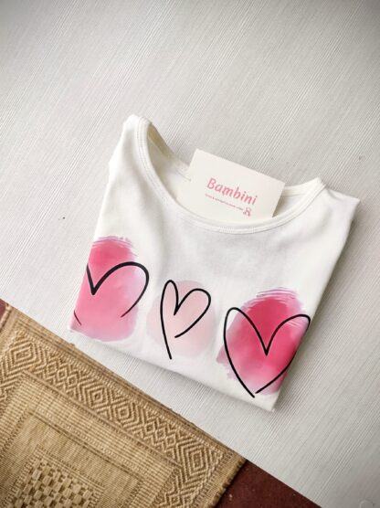 Camiseta heart