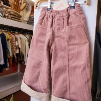 Pantalón pana ancho