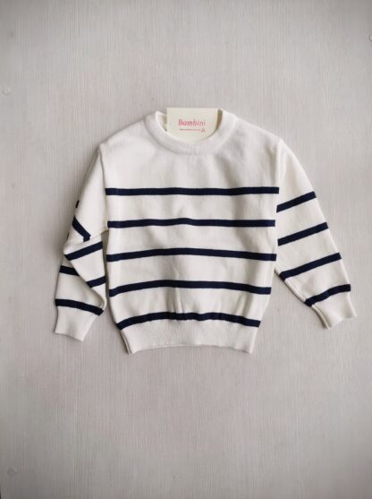 Sweater blue stripes