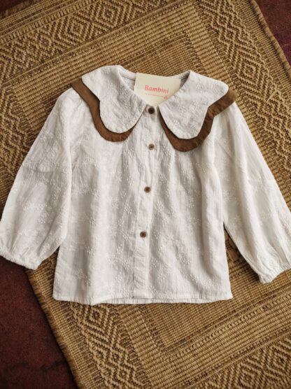 Camisa broderie - Imagen 3