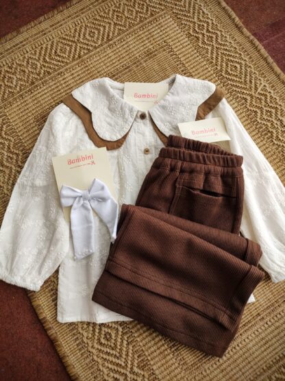 Camisa broderie - Imagen 5