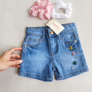 Short jean stones