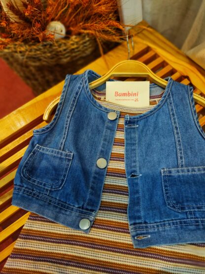 Chaleco denim
