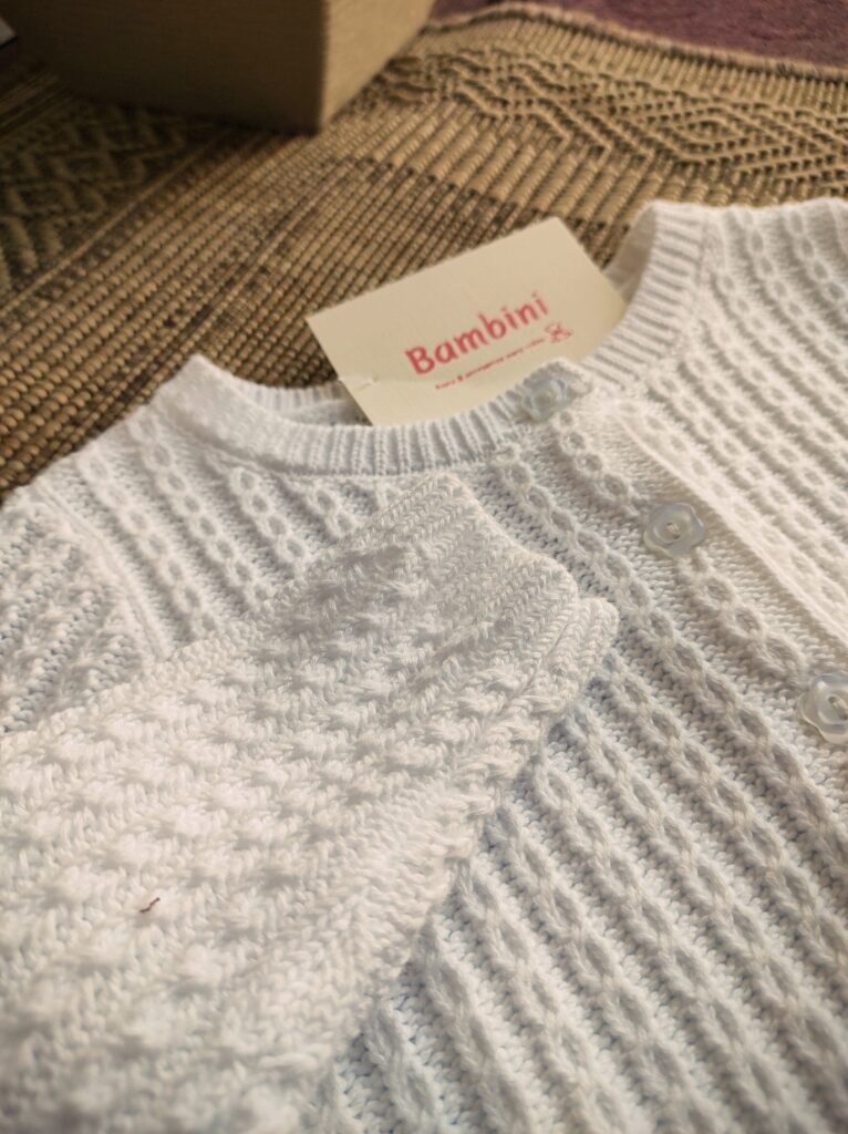 Saco white net