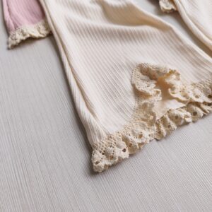 Calza oxford puntillas