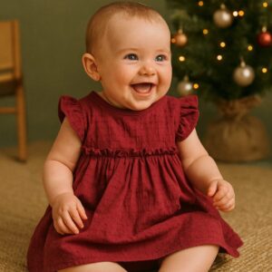 Vestido baby christmas