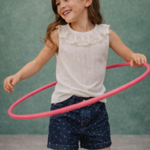 Blusa calada con cuello