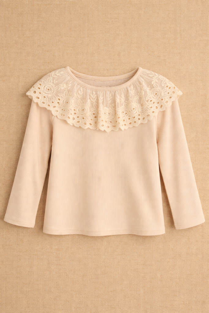 Blusa cuello mor