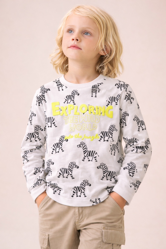 Camiseta zebra