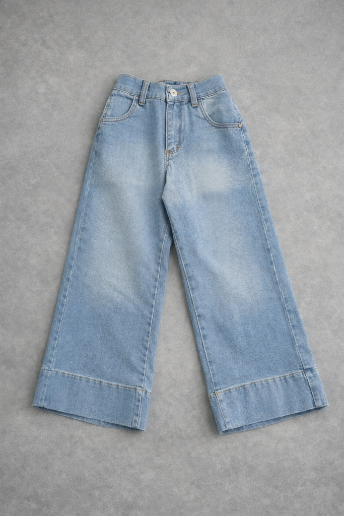 Jean ancho light blue