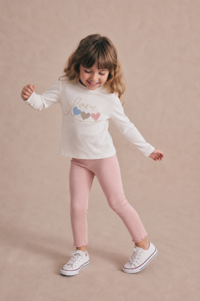 Leggins acanaladas