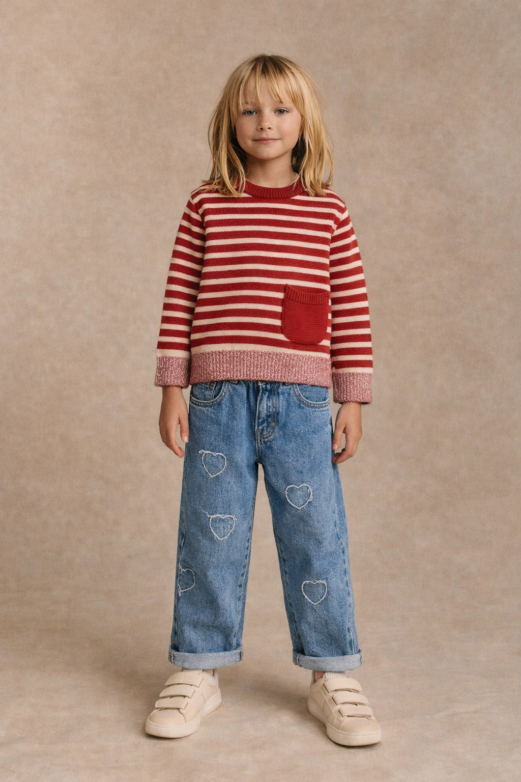 Sweater punto rayas - Imagen 5