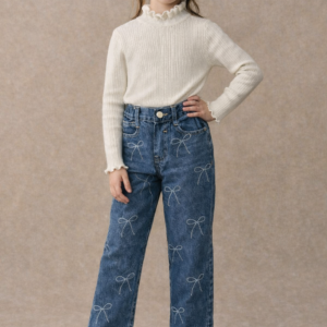 Polera punto volados