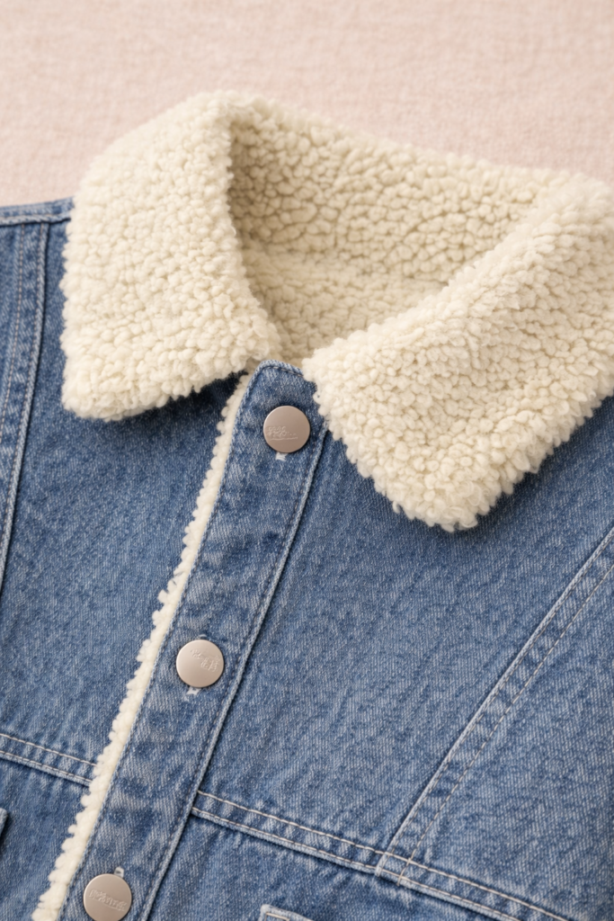 Chaqueta jean & lamb