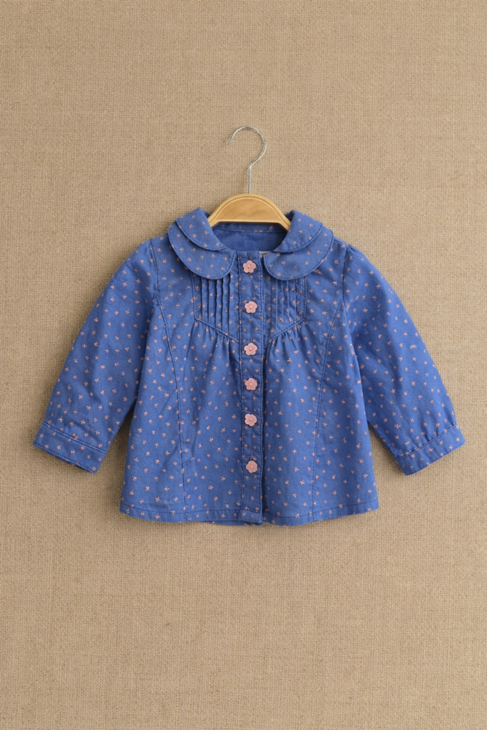 Camisa baby flores