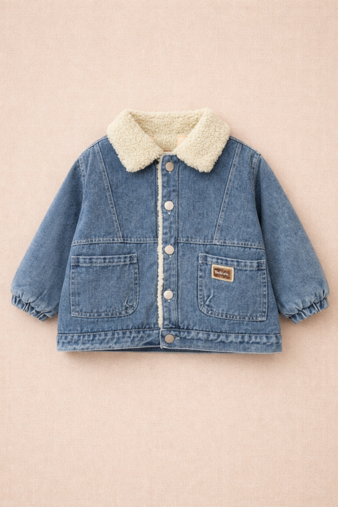 Chaqueta jean & lamb