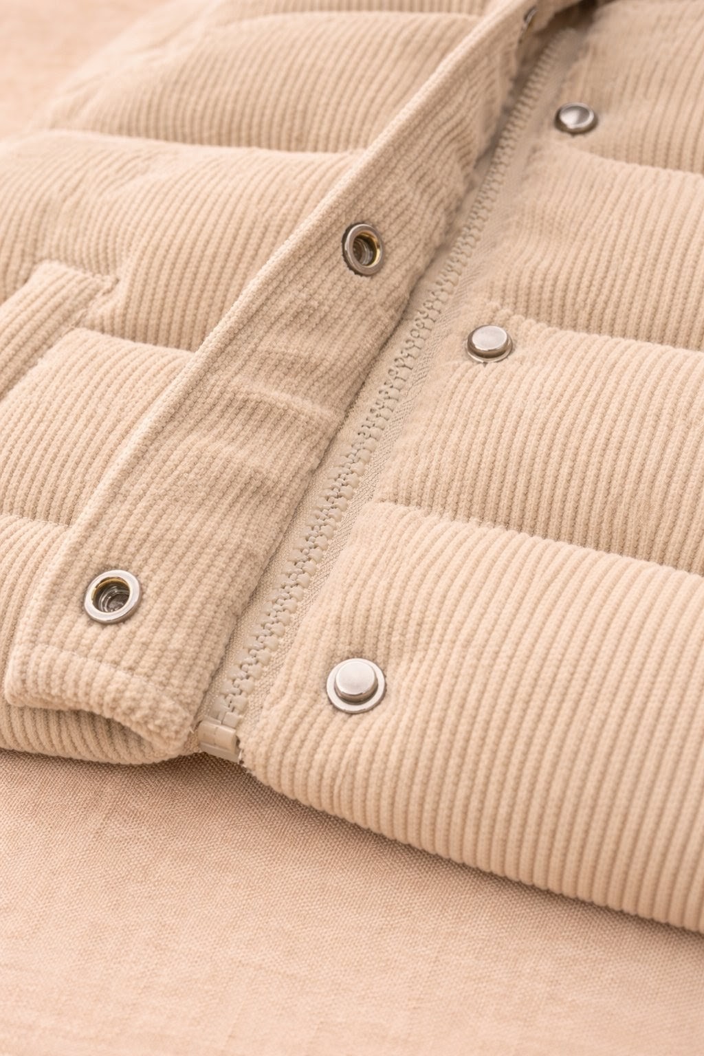 Campera puffer pana - Imagen 2