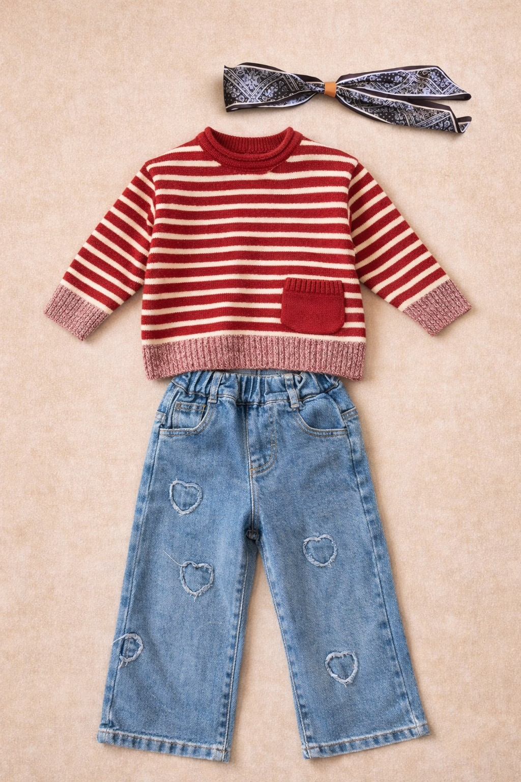 Sweater punto rayas - Imagen 4