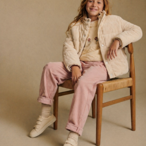 Campera puffer pana