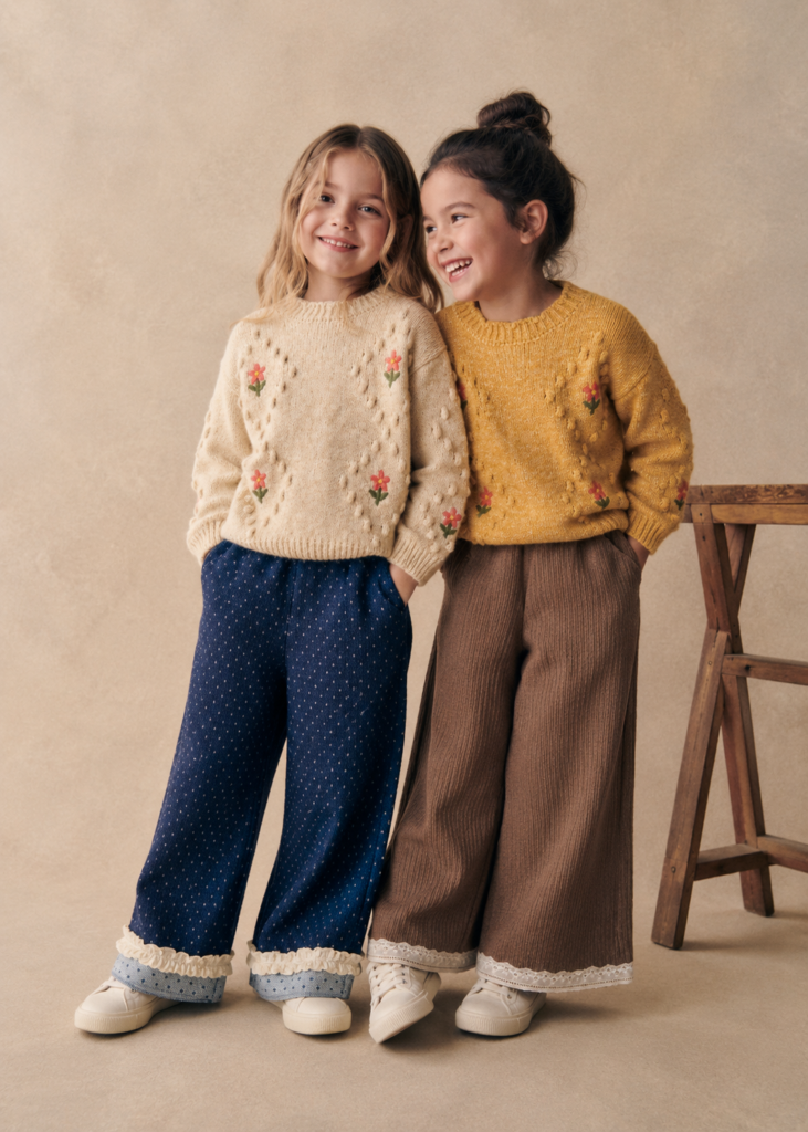Sweater tejido Floral
