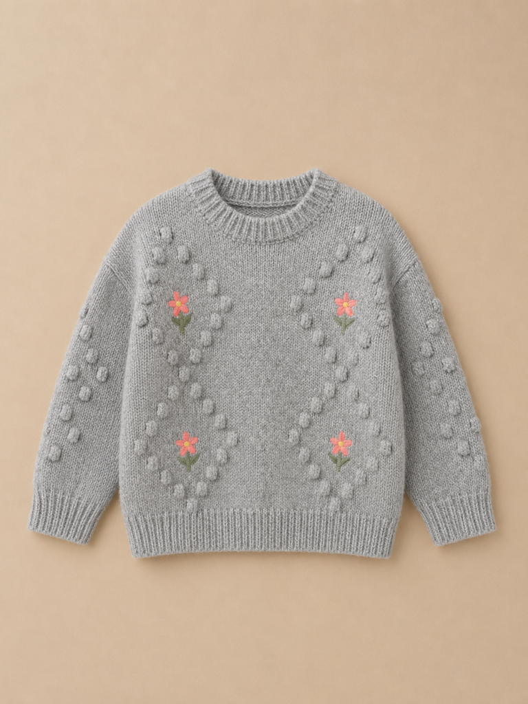 Sweater tejido Floral