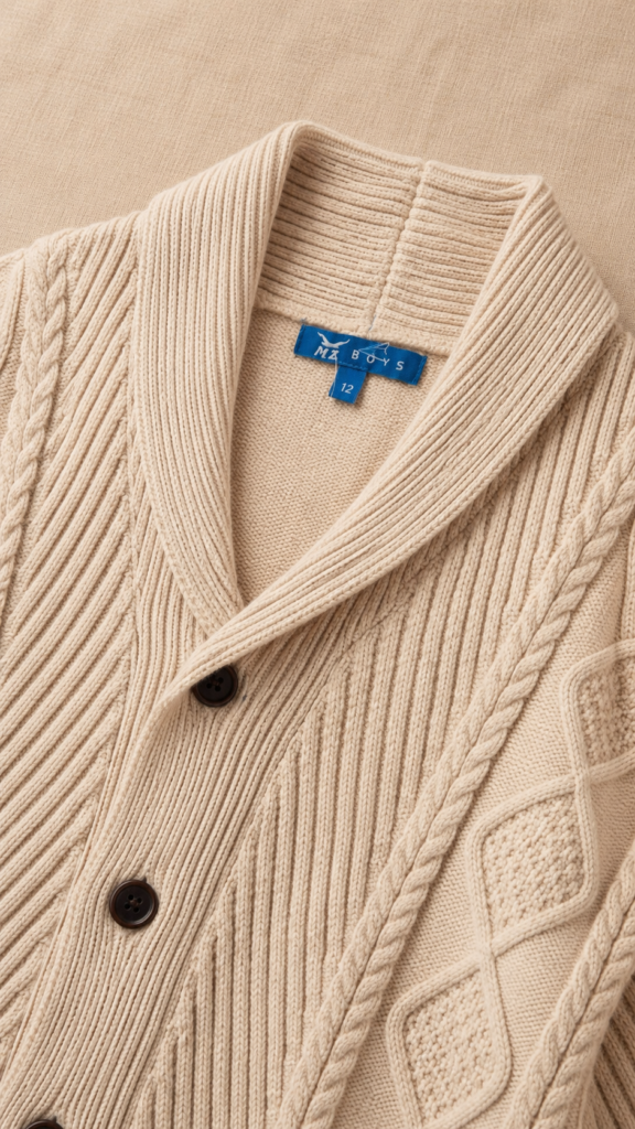 Cardigan Tricot Heritage