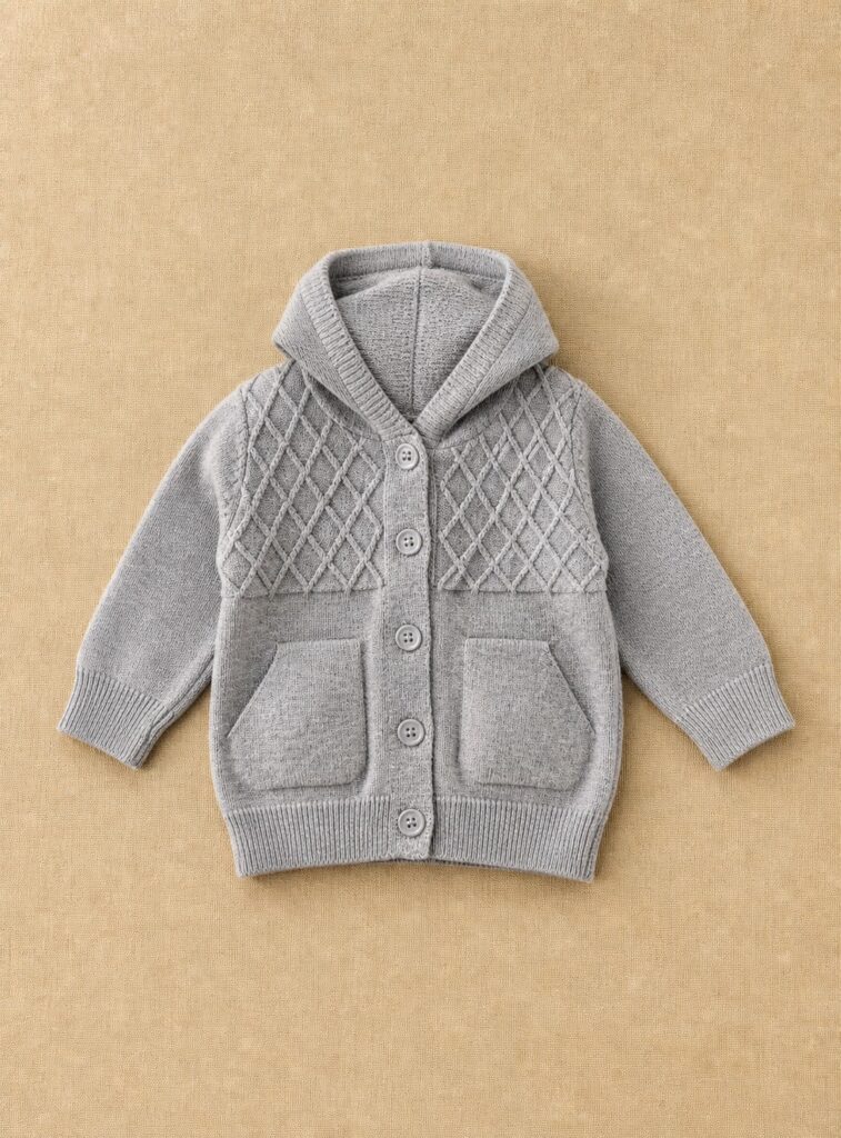 Campera punto baby rombo