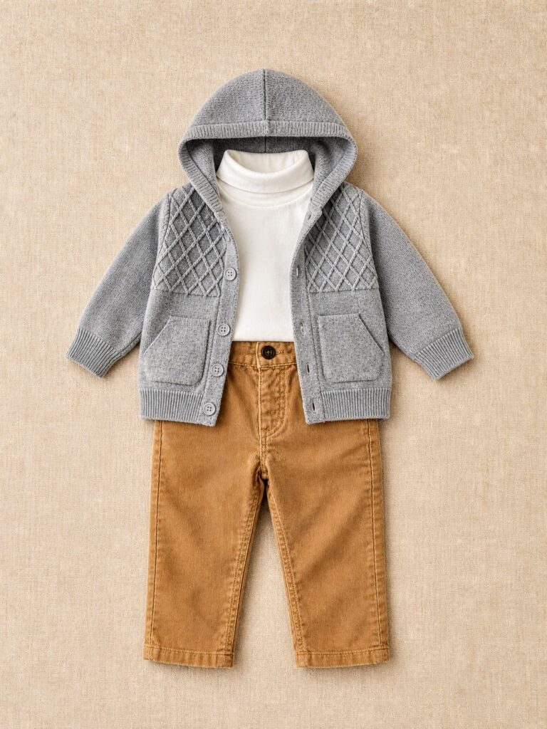 Campera punto baby rombo