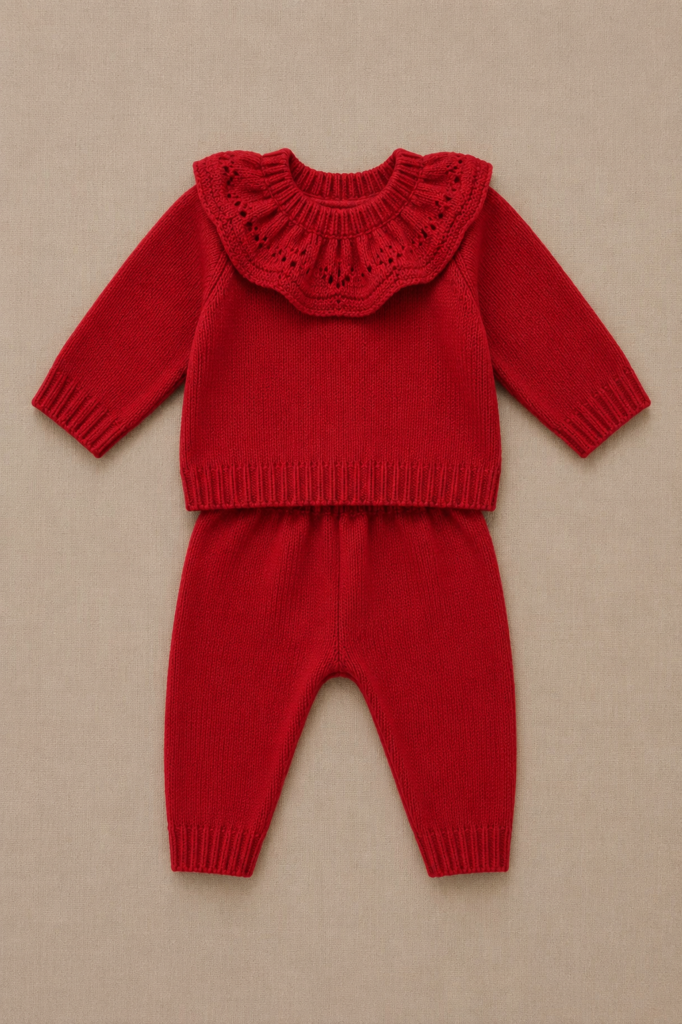 Conjunto Tejido Cuello