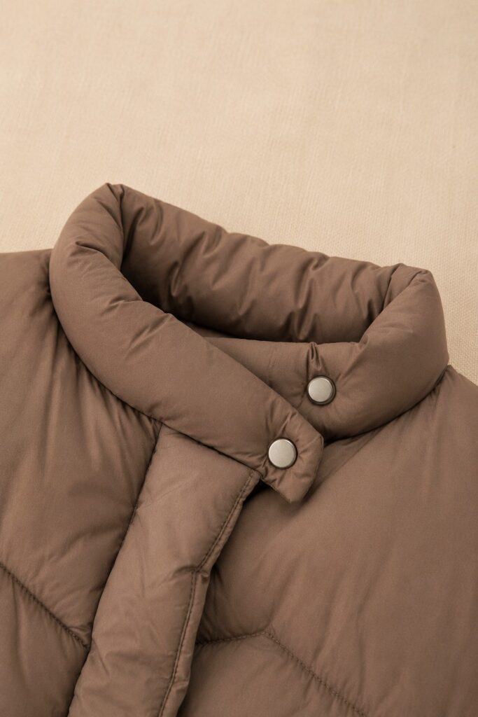 Chaleco Puffer Chocolate