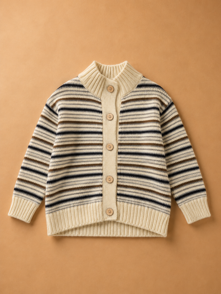 Campera Tejida Rayas Classic