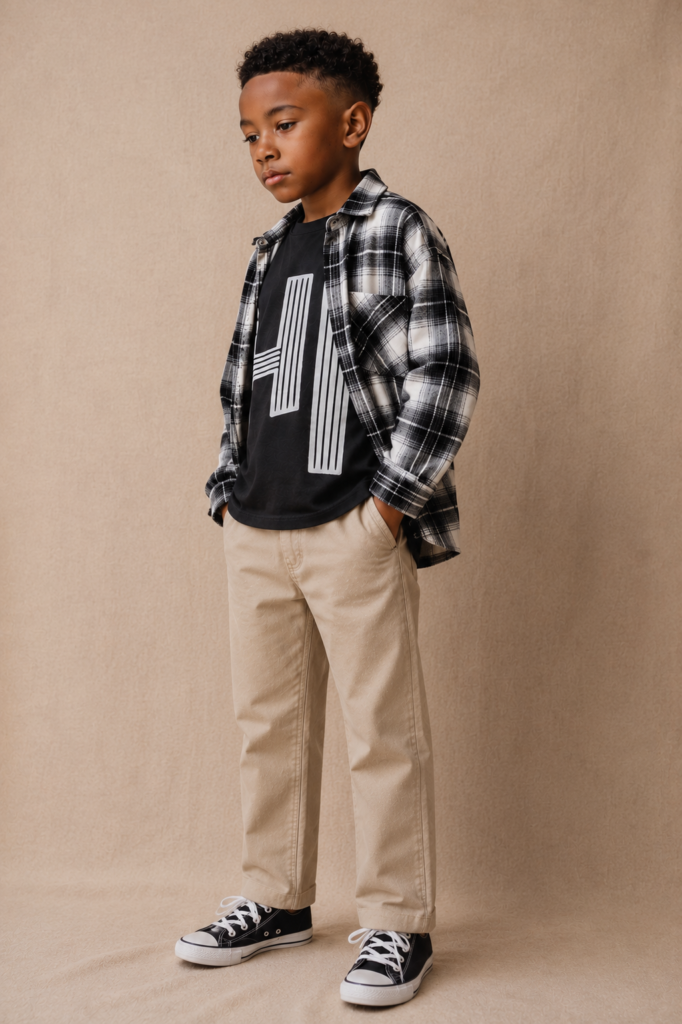 Pantalón Clásico de Gabardina