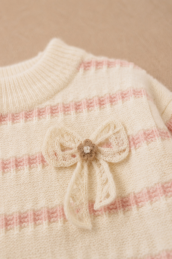 Sweater Moño Doble