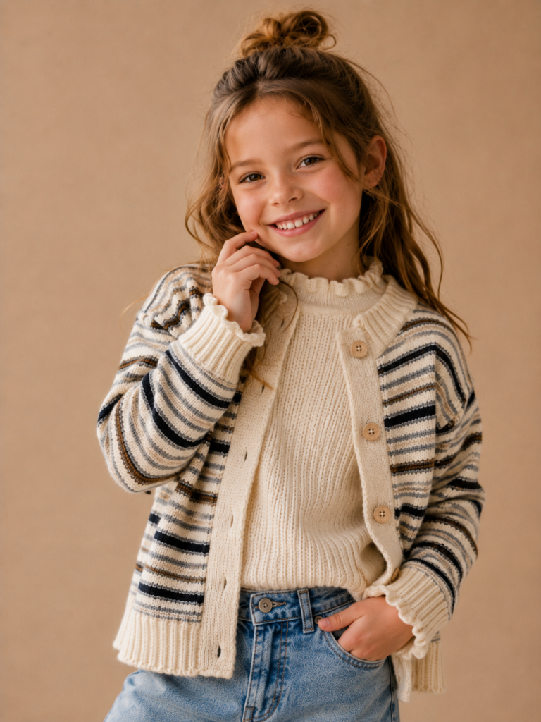Campera Tejida Rayas Classic