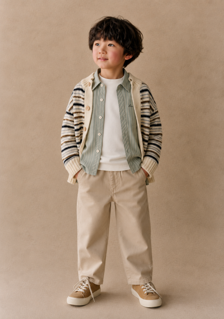 Campera Tejida Rayas Classic