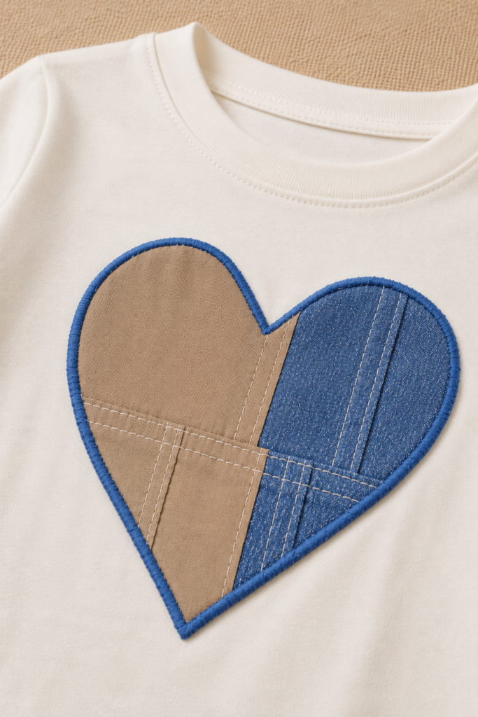 Camiseta Corazón Patch