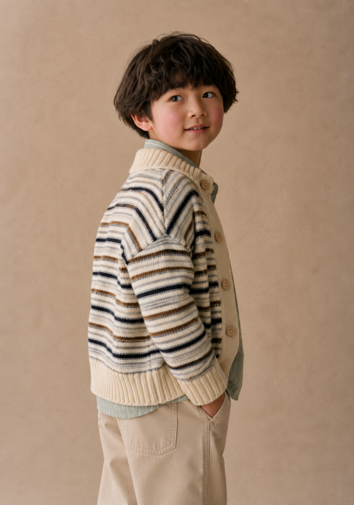 Campera Tejida Rayas Classic