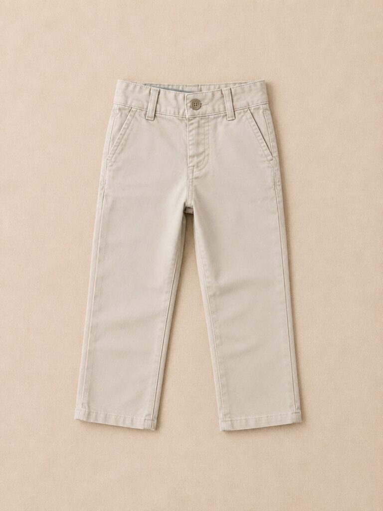 Pantalón Clásico de Gabardina