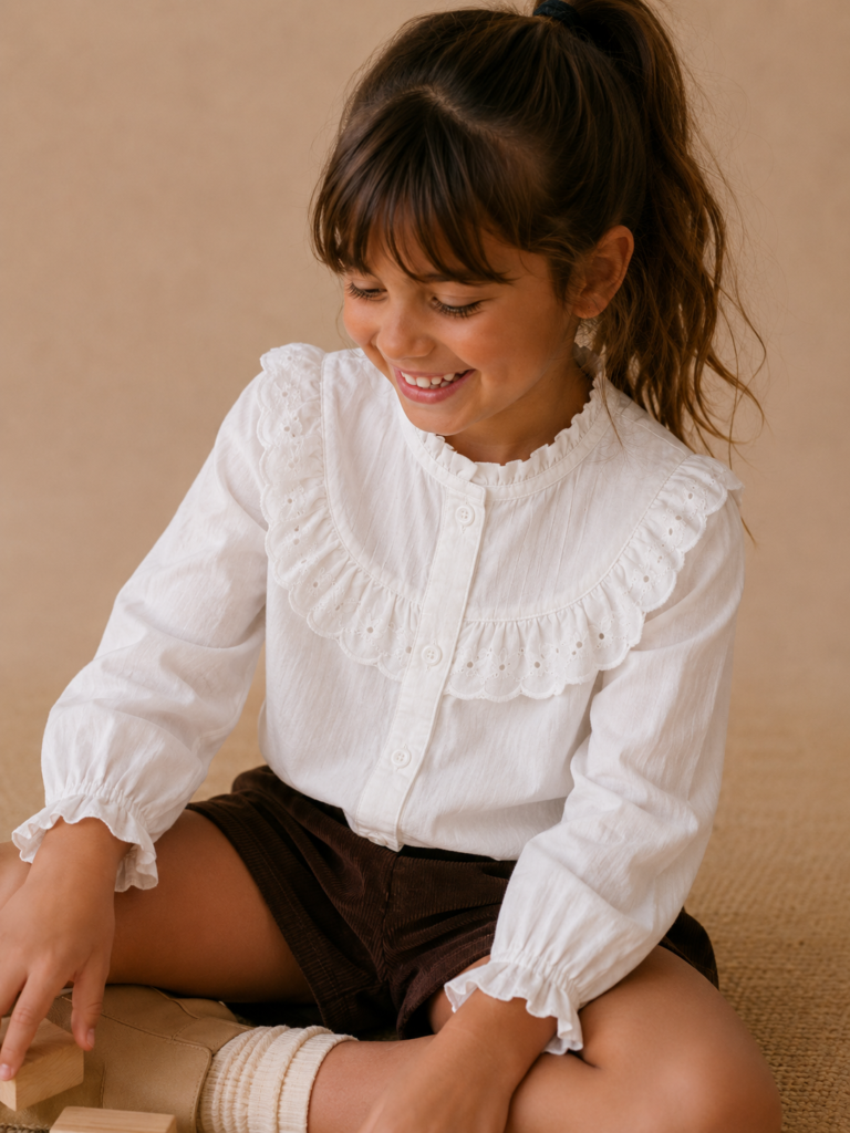 Camisa Cuello Aurora