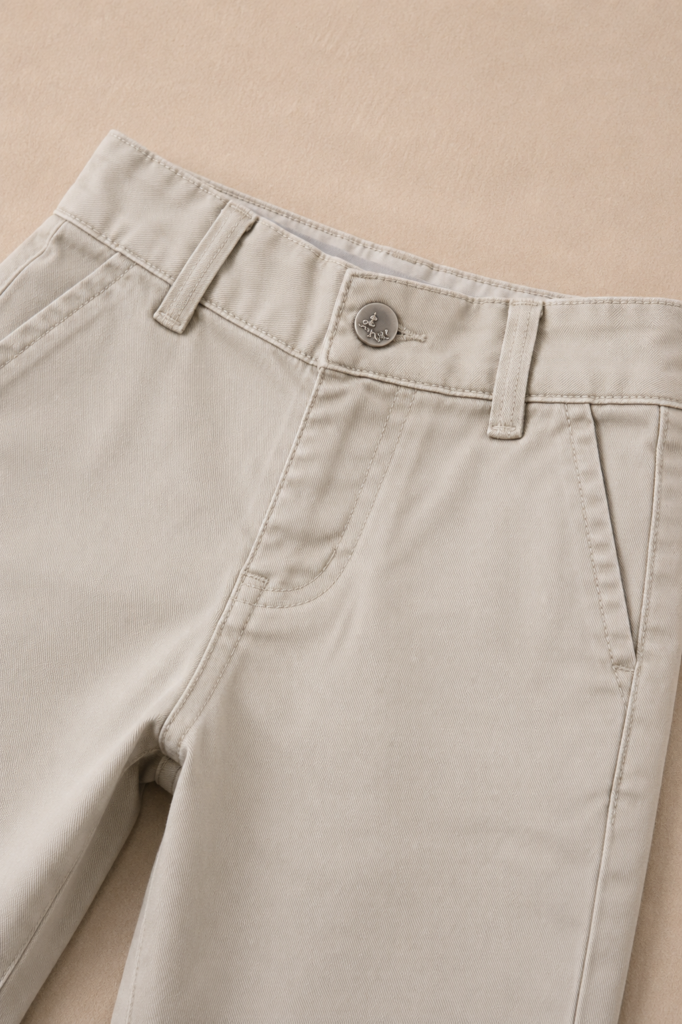 Pantalón Clásico de Gabardina