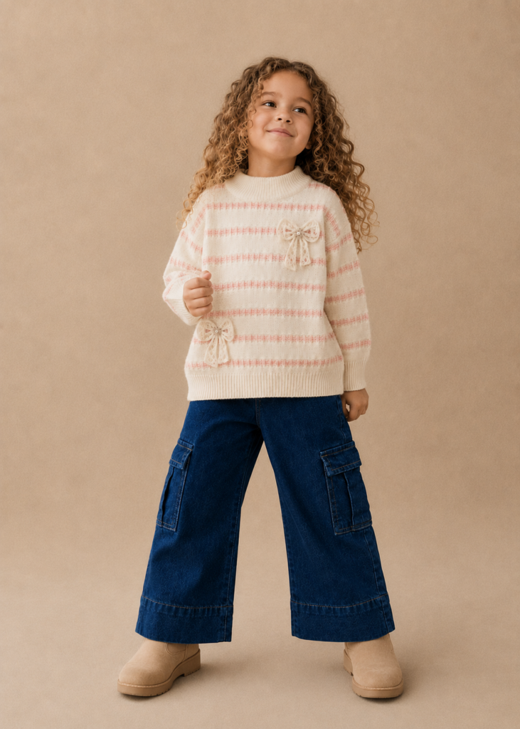 Sweater Moño Doble