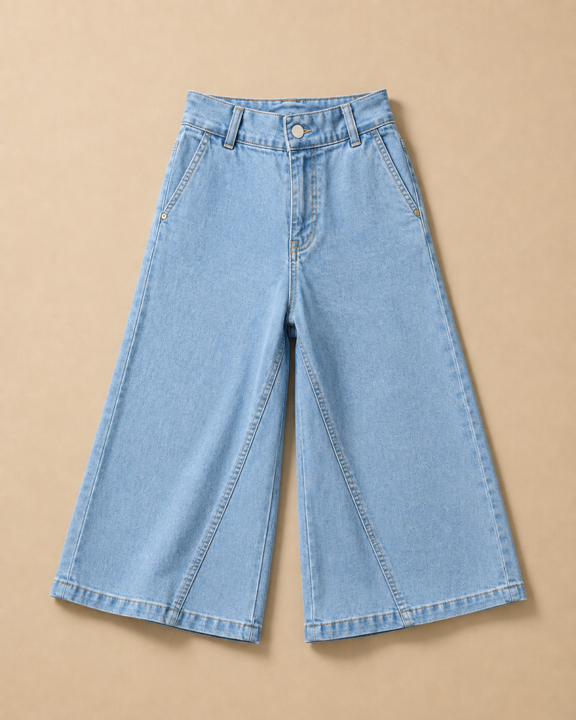 Jean Wide Leg Celeste