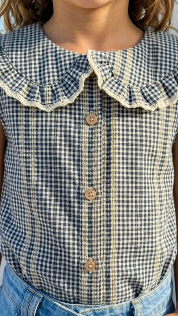 Blusa Vichy Grazia
