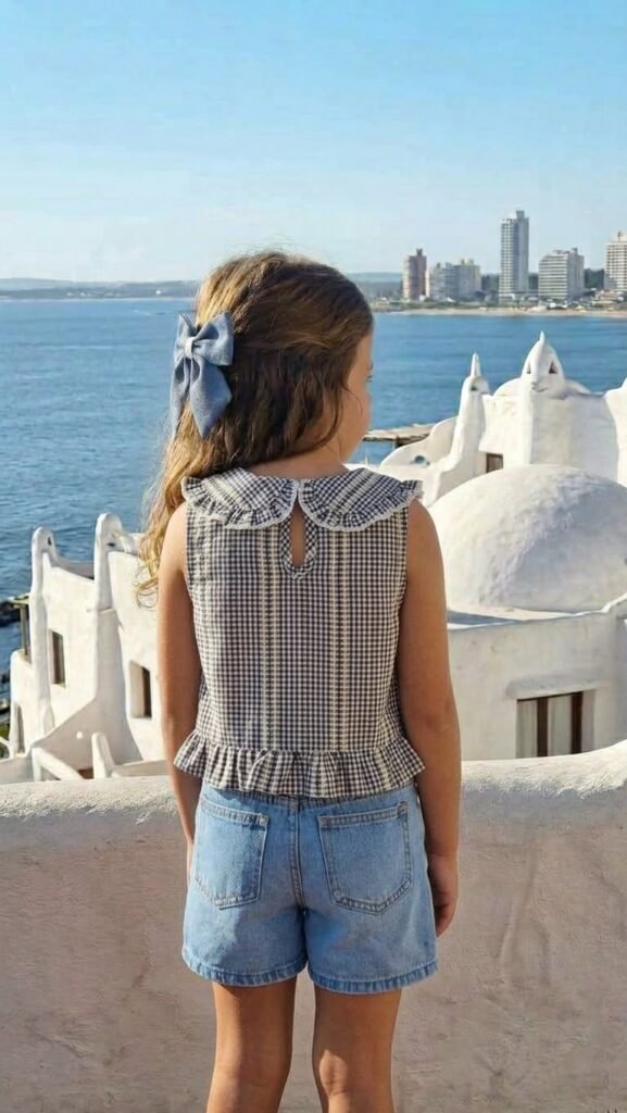 Blusa Vichy Grazia