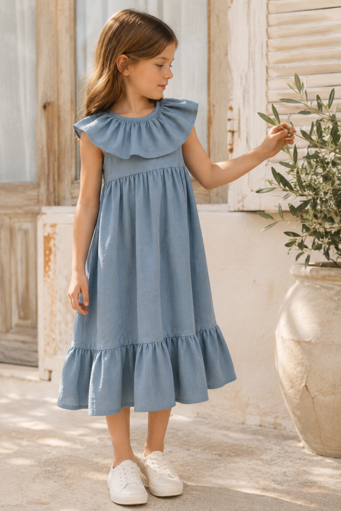 Vestido Tussor Allegra