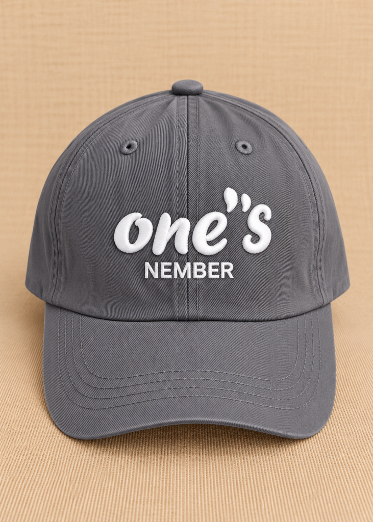 Gorra One’s Number