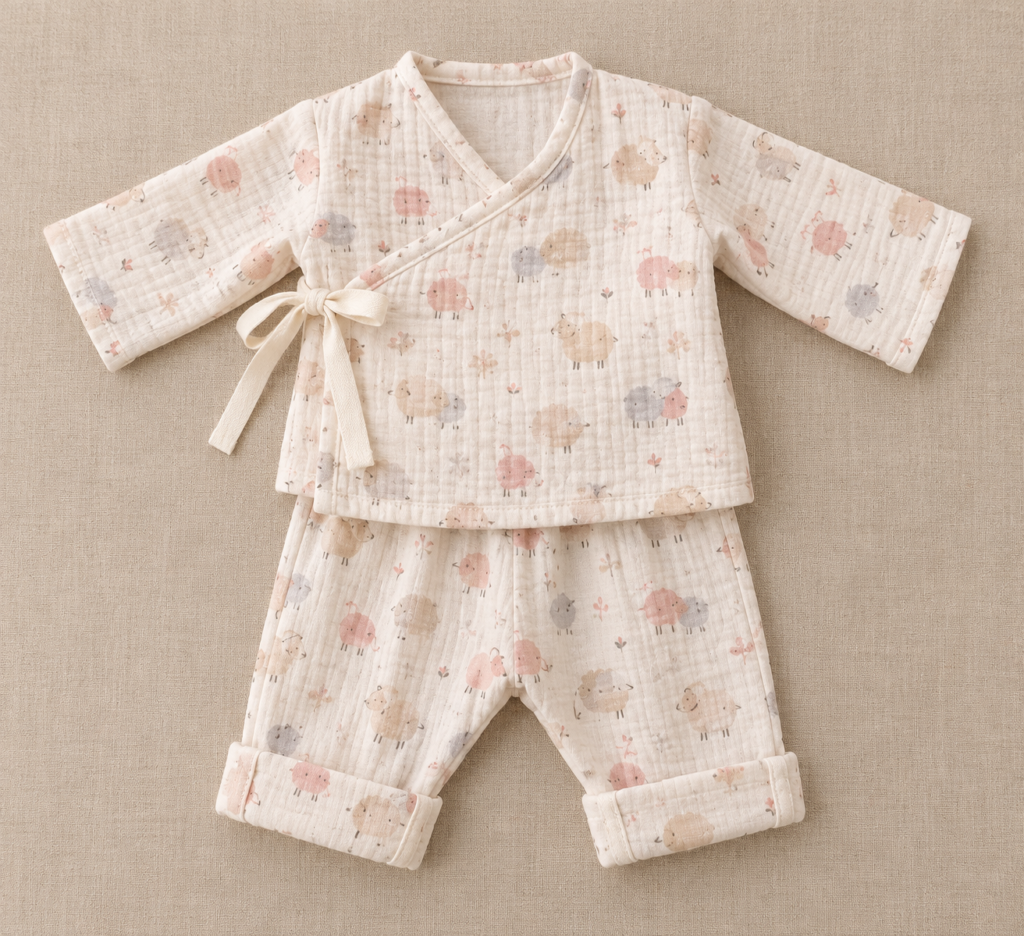 Conjunto de Muselina Baby